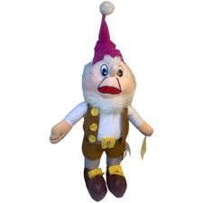 VTG Snow White The Seven Dwarfs Grumpy Plush 19" Stuffed Toy RARE One Of A Kind