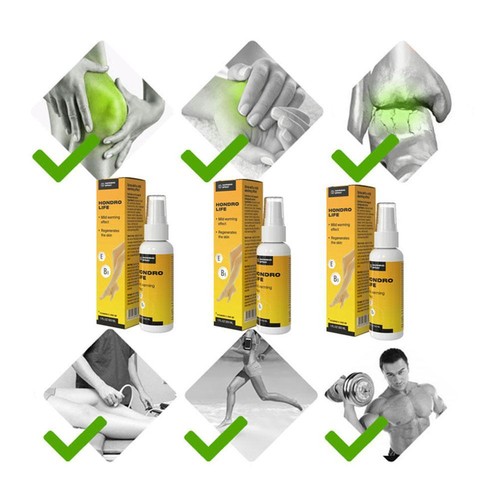 3 PCS Hondrolife Spray Joint-Pain Relieving Spray The Original 30ml. - Picture 10 of 11