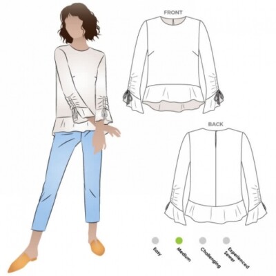Style Arc Schnittmuster Miley Top Damen Größen 4-16