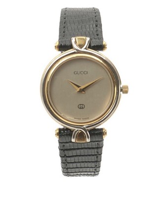 Gucci Lizard Round Face Womens Watch 