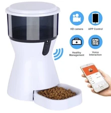 Automatic Pet Feeder Smart Cat Dog Food Dispenser Remote Control APP Timer