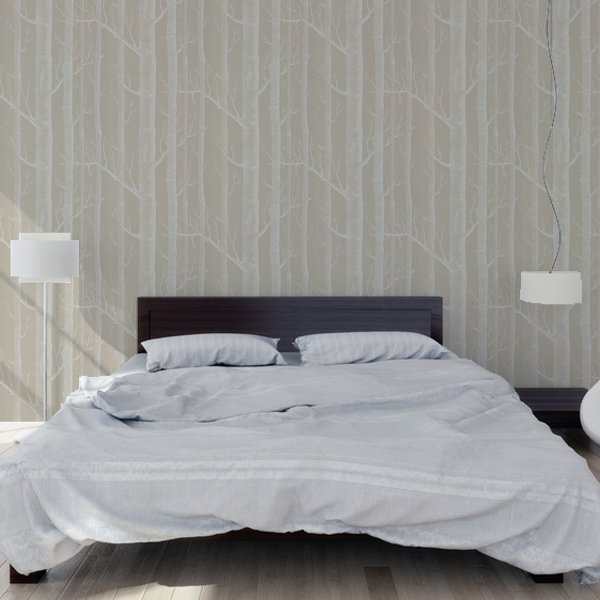 Cole & Son Wallpaper Woods- Birch Tree Design- White on Taupe 69/12149 for sale online | eBay Cole & Son Wallpaper Woods- Birch Tree Design- White on Taupe 69/12149 for sale online | eBay
