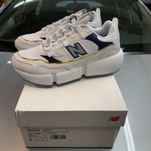 new balance vision racer jaden smith white navy yellow