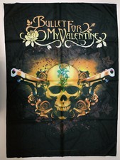 BULLET FOR MY VALENTINE   Unused  2007 TEXTILE POSTER FLAG  banner