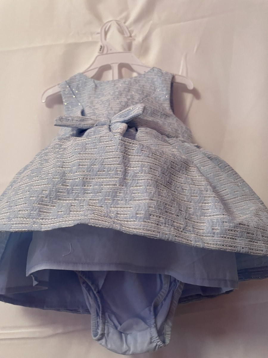 blue easter dress for babies Cat & Jack Baby Girl Short Sleeve With underwear New 6-9 Month Color:dark blue Backless Long Sequin Prom Ombre Machine wash cold inside