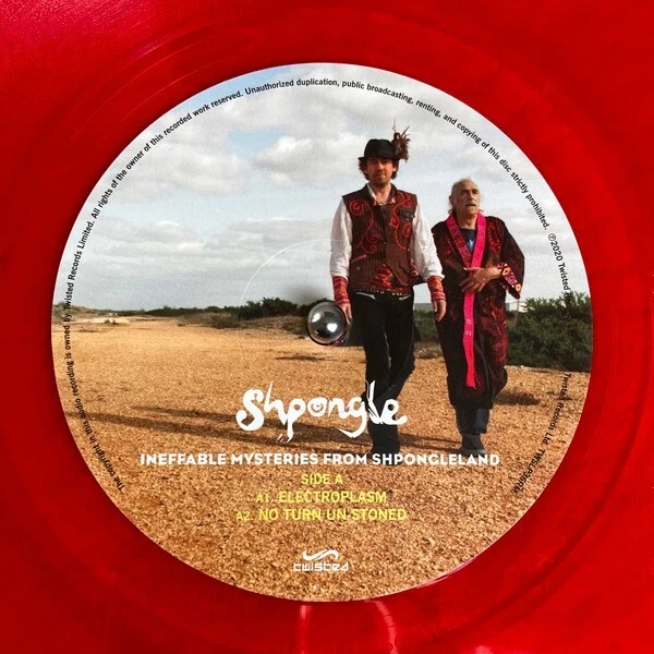 SHPONGLE INEFFABLE MYSTERIES FROM SHPONGLELAND NM 2LP Deluxe RED LTD 500 TWISTED Foto 2 de 4