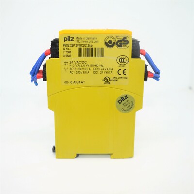 PILZ PNOZ X2P 24VACDC 2n/o SAFETY RELAY PNOZ X2P, ID NO. : 777303
