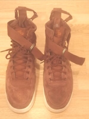 Size 8 Nike SF Air Force 1 Mid Pueblo Brown Dark Russet 917753-202 SF Air Force 1 Mid  main image 2