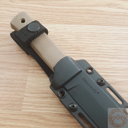 Cold Steel SRK Compact Fixed Knife 5 SK5 Steel Blade Desert Tan Kray-Ex Handle