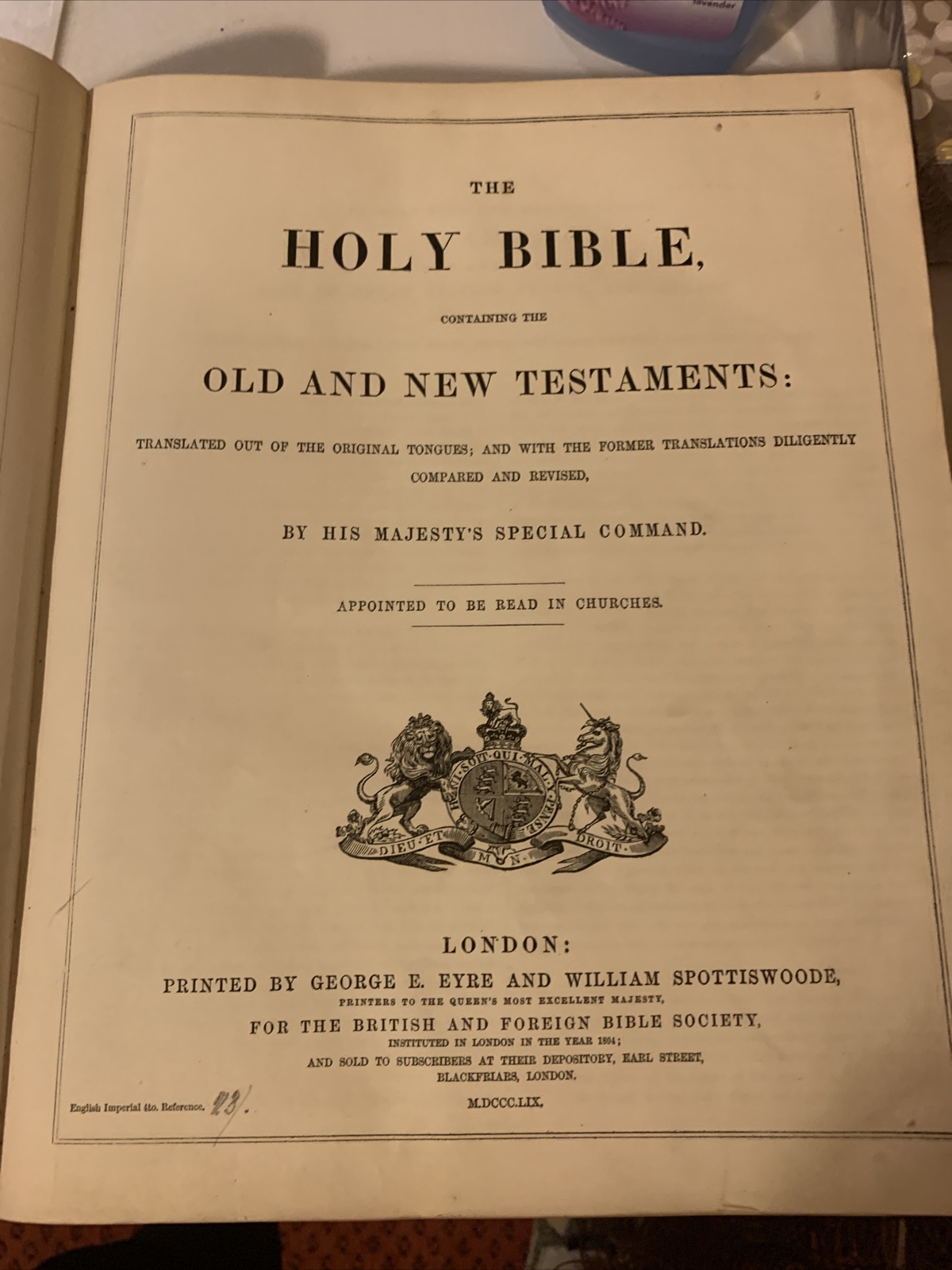 Holy Bible Printed By George E Eyre And William Spottiswoode EBay holy-bible-printed-by-george-e-eyre-and-william-spottiswoode-ebay