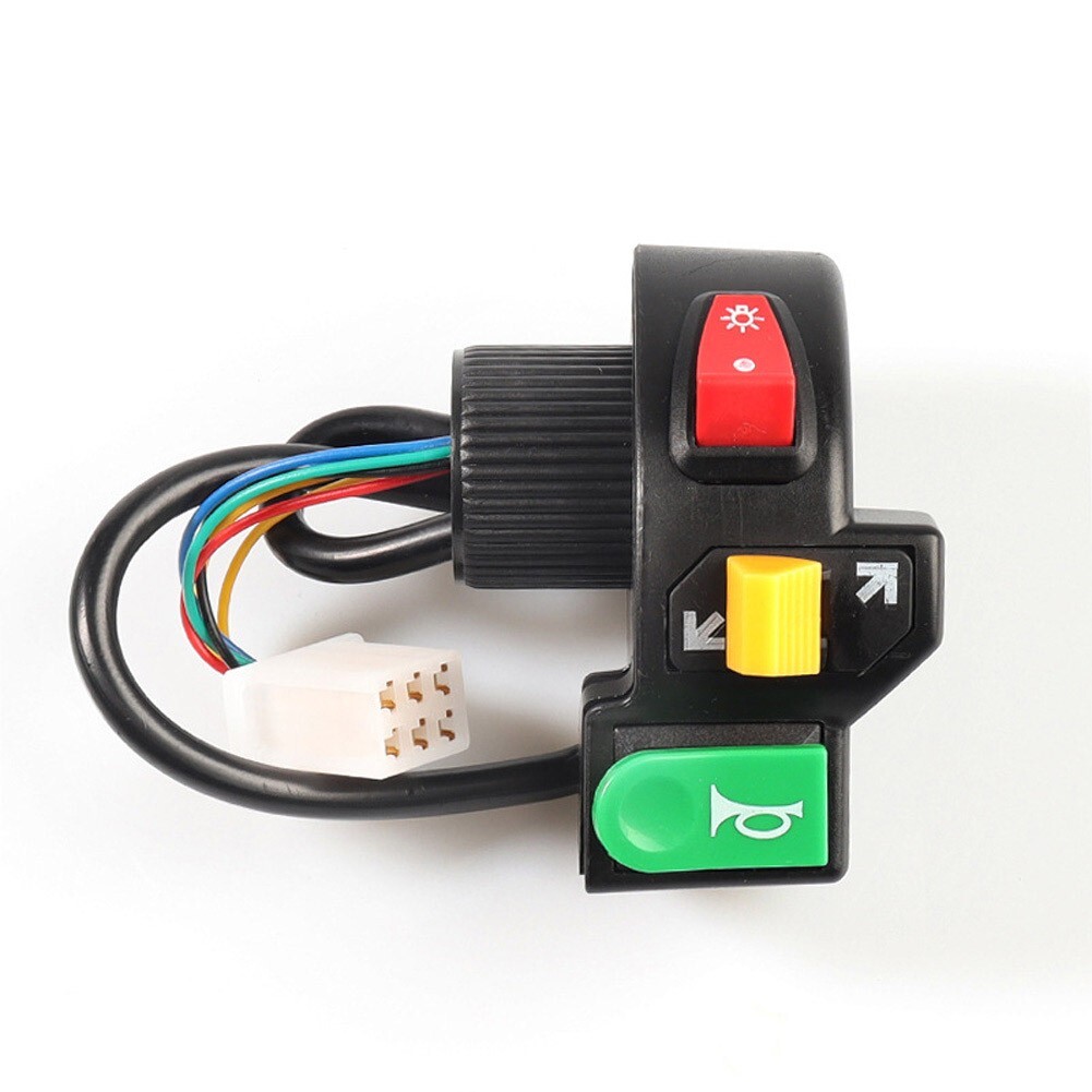 Bicycle Switch Switch Horn Turn Signal PVC Scooter Ebike Switch