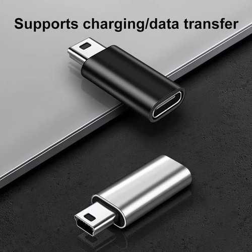 USB C Type-C Female to Mini USB Male Charge Data Sync Adapter Converter OTG hot - Zdjęcie 2 z 15