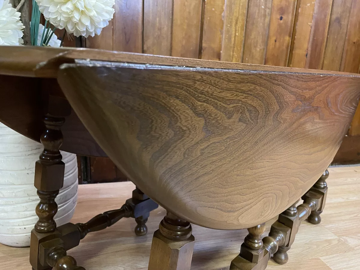 Vintage drop sale leaf side table