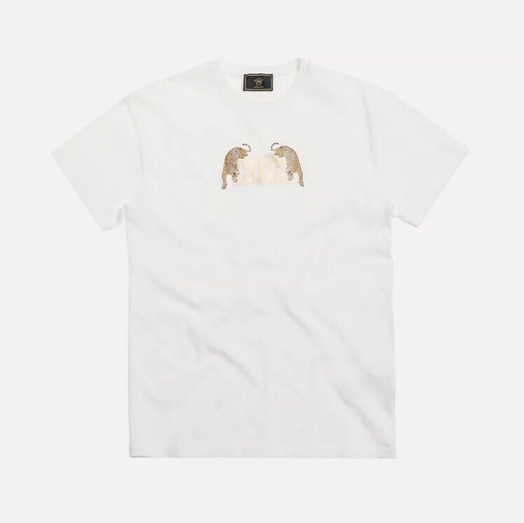 KITH x VERSACE Collection Supreme Jaguar Tee Off White Sz KITH x VERSACE Collection Supreme Jaguar Tee Off White Sz