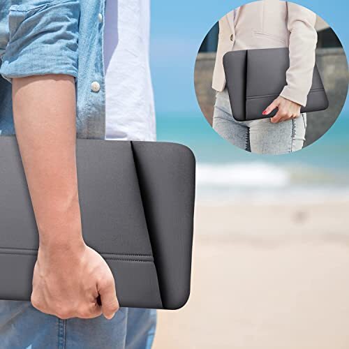 Laptop Case, 15.6 inch Laptop Sleeve, Sturdy 15 inch HP Laptop Bag, Lenovo - Picture 6 of 6