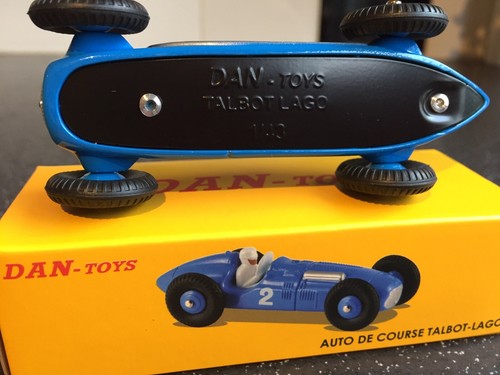 Dinky Toys 23k /Dan Toys 23H #2 Talbot Lago Racing Car, Stunning Finish! Ltd 500 - Picture 9 of 11
