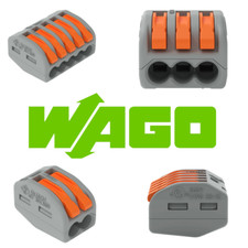 WAGO 222 Connectors Junction Box Electrical Reusable Wire Lever