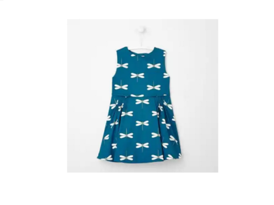 blue dragonfly dress Dragonfly Blue Set for Girls, Ages 4-8  Stylish Two-Piece Outfit, Com   Rainbow Kids Colors