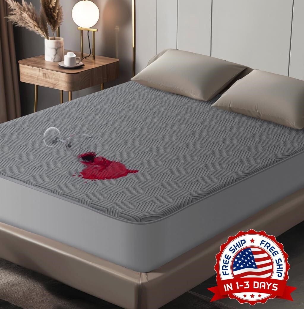 Amazon Waterproof Cooling Mattress Pad Emonia Waterproof Mattress