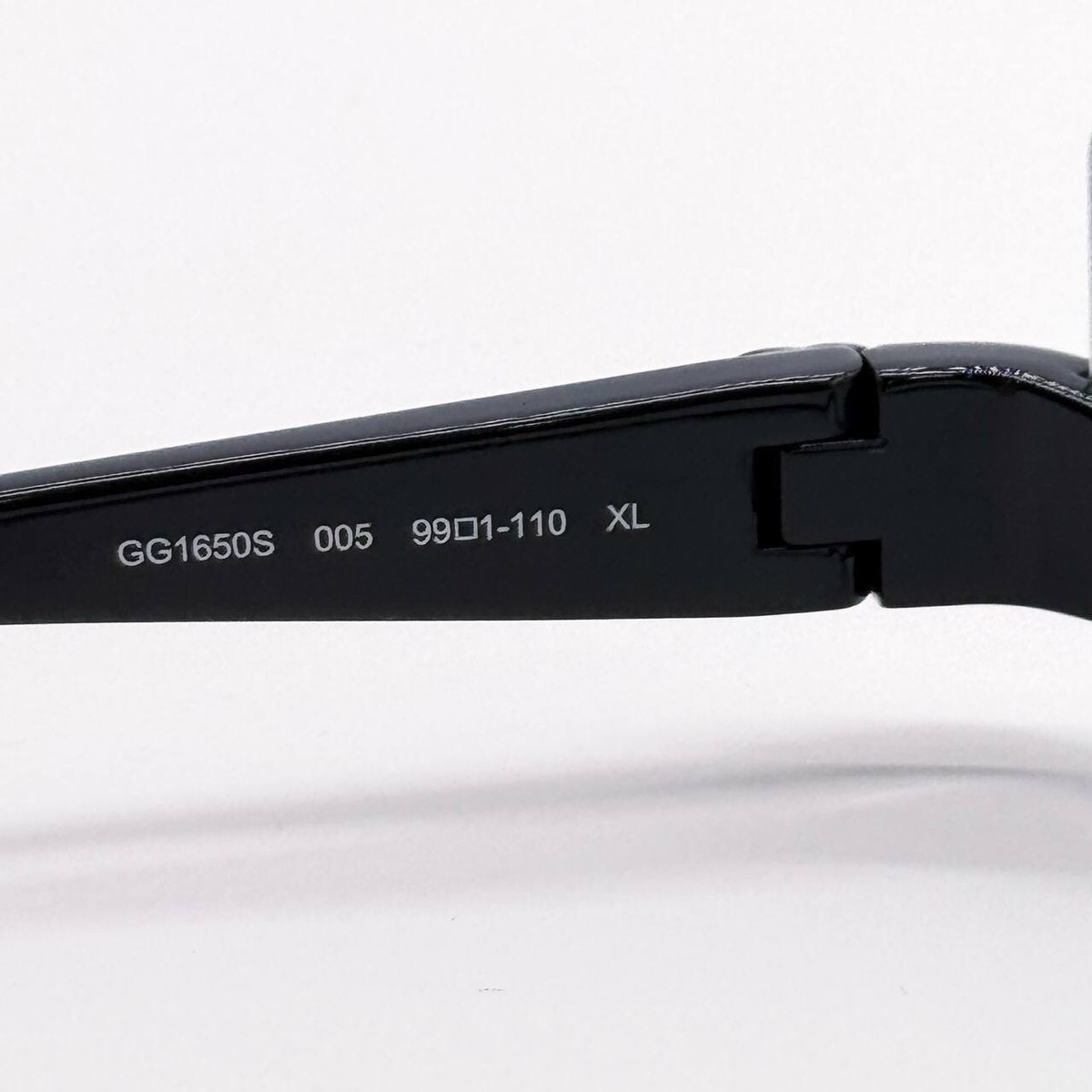 NEW GUCCI GG1650S 005 SHIELD BLACK GREEN UNISEX SUNGLASSES 