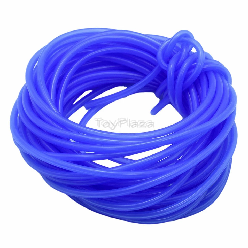 Blue 5x2.5mm Silicone Nitro Fuel Tube 15M for Engine Power RC Car Boat Airplane - Image 3 of 4