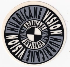 Vtg 1980’s Vision ￼Hurricane Sticker-Powell Peralta Santa Cruz G&S Vision SMA