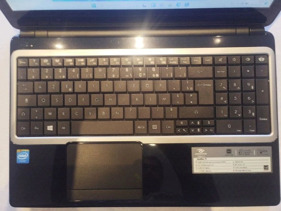 Packard Bell TE69BMP -Tactile 15,6" –Intel Celeron N2920 –8Go RAM 120Go SSD. - Photo 3/4