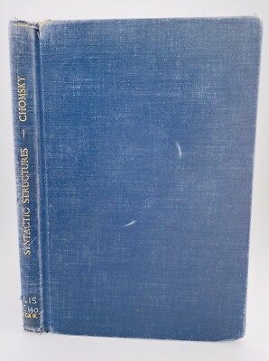 Noam CHOMSKY, SYNTACTIC STRUCTURES, 1ST EDITION, 1ST PRINTING, 1957, Mouton, HC