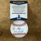 JOHN GELNAR  69 PILOTS SIGNED AUTOGRAPHED M.L. BASEBALL BECKETT Y12778