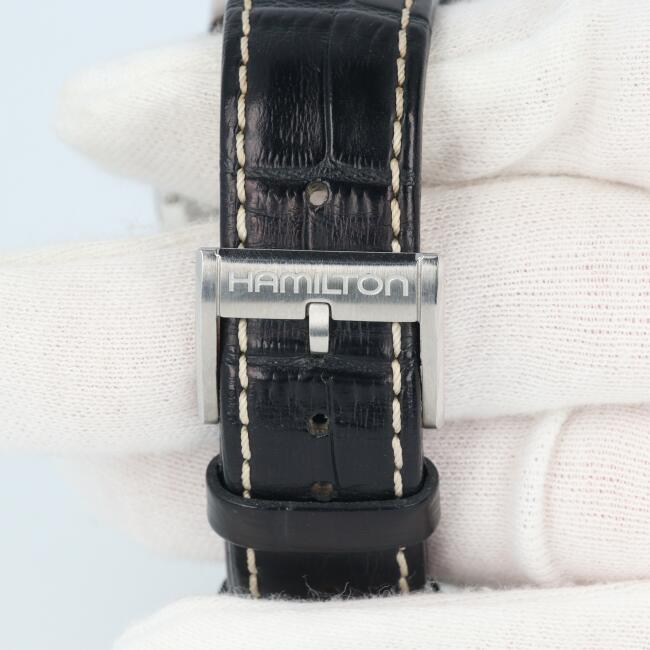 HAMILTON Jazz Master Date Mens Quarts Watch H324110 USED HAMILTON Jazz Master Date Mens Quarts Watch H324110 USED