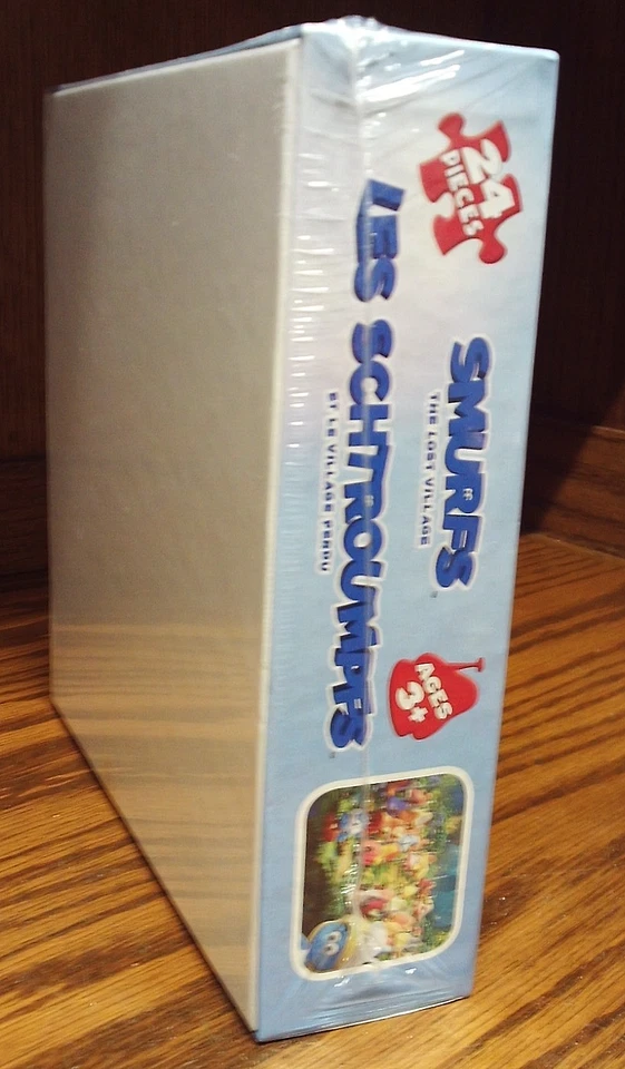 Rompecabezas de 24 piezas Los Pitufos La Aldea Perdida para edades de 3+ años Hecho en EE. UU. - Les Schtroumpfs 1008 Foto 2 de 3