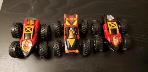 Lot of 3 Marvel Regener8rs Iron Man cars