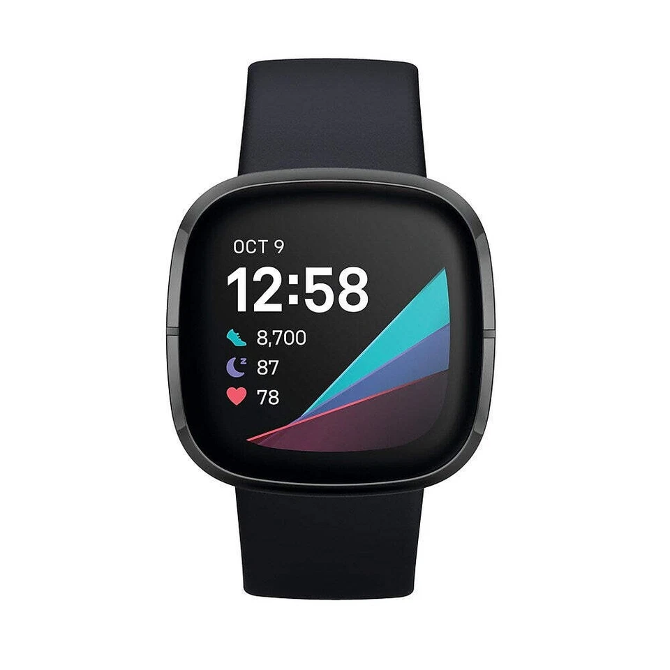 Fitbit Sense Smart Watch Graphite - Image 3 of 4