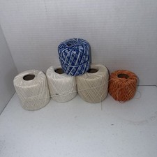 4 Balls Mixed Colors Cotton Crochet Thread