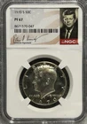 1970 S Proof Kennedy 50¢ NGC PF 67 (Kennedy Signature Label)