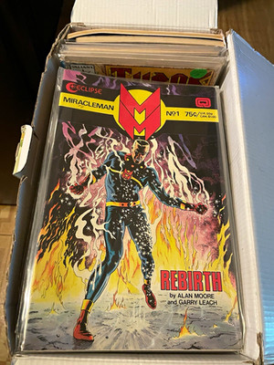 Eclipse Miracleman #1 Rebirth Comic Book Alan Moore & Garry Leach