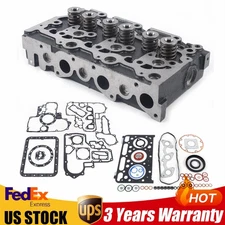 Complete Cylinder Head With Full Gasket Kit For Kubota KX91-3 U35 L3130GST D1503