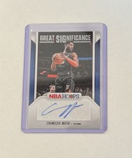 2024-25 Panini Hoops Great Significance Chimezie Metu Signed Auto gs-cmp