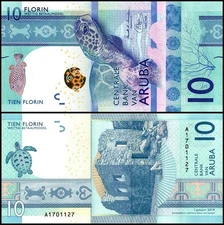 Aruba 10 Florin, 2019, P-21, UNC