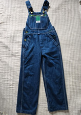 Liberty Kids Denim Overalls Size 8R with Adjustable Straps NWOT