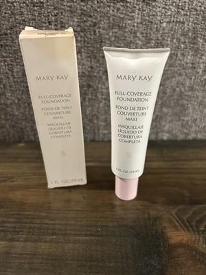 NEW Mary Kay Full Coverage Foundation NIB Pink Lid Ivory 104 #36500