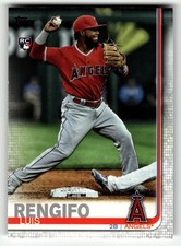 2019 Topps Update Luis Rengifo #US105 Los Angeles Angels ROOKIE CARD BEAUTY!. rookie card picture