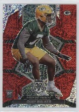 2022 Panini Mosaic Rookies Redemption Pack Red Sparkle Prizm Quay Walker 1by8