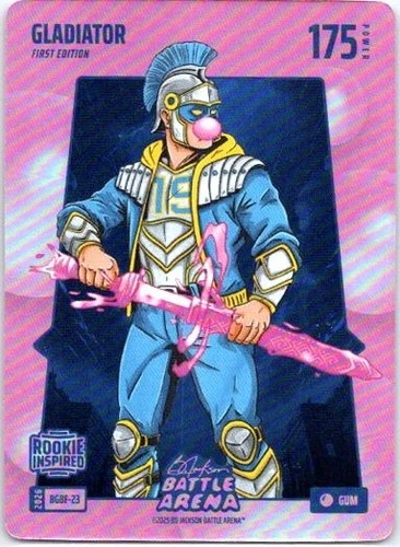 2026 Bo Jackson Battle Arena Gladiator Roman Anthony Bubble Gum Foil (RC)