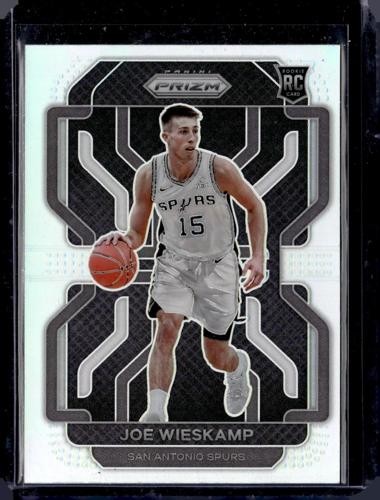 Joe Wieskamp 2021-22 Panini Prizm #322 Silver San Antonio Spurs