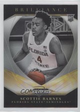 2021-22 Panini Prizm Draft Picks Brilliance Silver Prizm Scottie Barnes #4 0so2