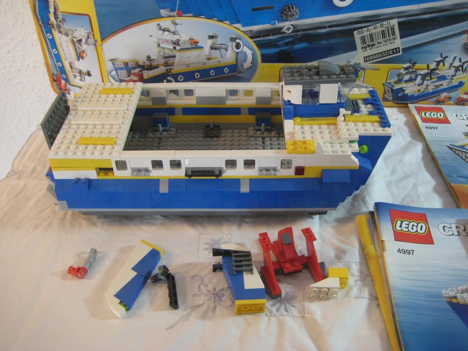 Lego 4997 Transport Ferry / Fähre + Anleitung u. Karton aus Sammlung - Bild 2 von 4