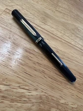 Vintage Un-restored Wahl Eversharp Doric Fountain Pen Weidlich Art Deco Black