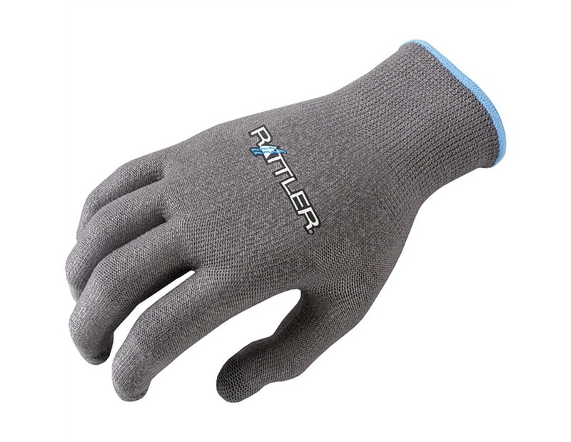 Rattler Western Glove Roping Cut Resistant 6 Pk L Steel Gray RPCGLOVE CLEARANCE