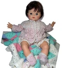 1965 Effanbee Baby Doll RARE Thumbkin Lil Darlin Fair 9500L 18" Vinyl Cloth Body